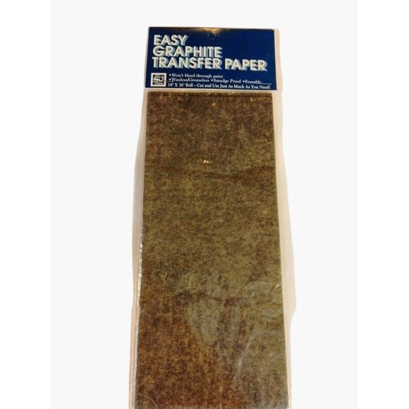 Easy Graphite Transfer Paper 18X36 Roll Loew Cornell - Picture 3 of 4